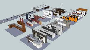 kitchen cabinet collection 3d warehouse