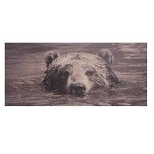 Swimming Bear Wood Wall Decor Hobby Lobby 1453893 Wood Wall Decor Bear Wall Art Canvas Wall Decor