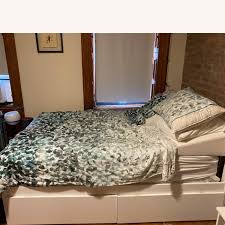 Rated 4 out of 5 stars. Wayfair White Full Storage Bed With 2 Drawers Aptdeco
