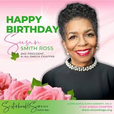 Happy Birthday Susan Smith Ross! 🎉🎉🎉