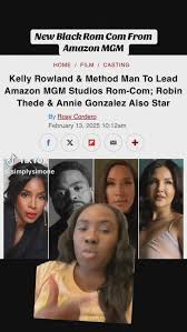 Sooooo y’all think it’s time to REPRESENT with a good rom-com…🤔👀, BET✅,  Man… thank yall for all of the love, support, repost, excitement,  expectation around this project, I still can’t believe what ...