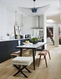 L Elegante Cuisine Ouverte De Pierre Frey A Paris 24 Bonnes Idees Pour Une Cuisine Moderne Et Pratiq Cuisine Moderne Decoration Maison Amenagement Interieur