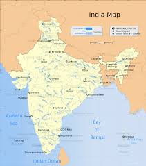 This map shows the location of the major rivers in india with the major cities. File India Map En Svg Wikimedia Commons