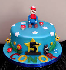 It is made by the princess herself according to toad as well as the ribbon on the side of the cake. Mario Cakes Decoration Ideas Little Birthday Cakes