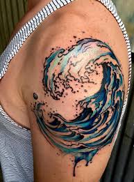 You might feel a bit awkward at first when you walk in, it has a real mom and pop vibe to it which is better than most tattoo shops in toronto. Stylized Wave Done By Jane Cho Of Speakeasy Tattoo Los Angeles Imageix