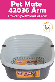 Pet Mate 42036 Arm Hammer Large Sifting Litter Pan In 2020 Litter Litter Box Litter Pan