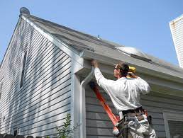1 out of 5 easy just be careful working on a ladder. Gutter Installation Traditional Vs Seamless Gutters American Windows Siding Of Va Inc