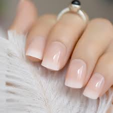 Reasons can be many for not getting acrylic nails instead going for other options, few of such. Beige Gradient French Manicure Tips Gorgeous And Classy Natural Fake Nails Faded Nails Designed False Nails Aliexpress