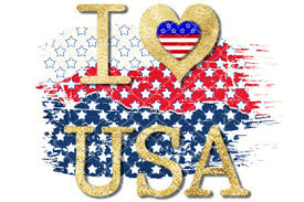 Download Sublimation I Love Usa Glitter Graphic By V Design Creator Creative Fabrica SVG Cut Files