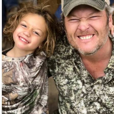 Blake Shelton and Gwen Stefani's youngest son Apollo have always shared a  special "bonus dad" bond!! #blakeshelton #gwenstefani #apollorossdale