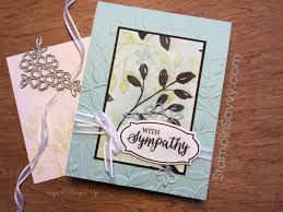 Make sure that you follow through with your offers to help. Gender Neutral Sympathy Card Challenge With Color Insight