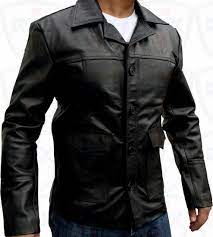 Black Or Brown 70 S Casual Button Up Available In Antique Brown Or Black This Hitman 1970s Style Leather Jacket Casual Leather Jacket Black Leather Jacket