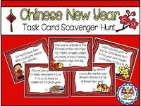 Chinese New Year Scavenger Hunt Chinese New Year Facts Scavenger Hunt Chinese New Year