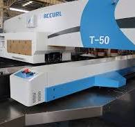 ACCURL Hydraulic CNC Turret Punch Press MAX-T-30 Ton with 32 ...