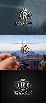 Royal King Logo Gym Logo Logo Design Creative Royal Logo