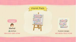 I was wondering if you had any frog or plant themed acnh patterns! Animal Crossing New Horizons Cottagecore Island Best Acnh Path Patterns Design Tips