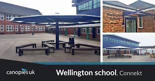 Wellington School Canopies Uk