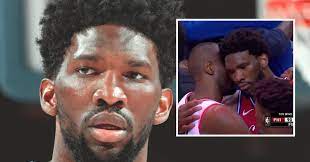 Charles barkley reacts to joel embiid crying michael jordan, kobe bryant, lebron james, magic johnson, larry bird, steph. Sixers Video Joel Embiid Caught Crying On His Way To The Locker Room