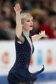 larkyn austman of canada skates in the ladies free skate during the isu four continents figure skating championships on february 08 2019 at the honda 写真 スポーツ