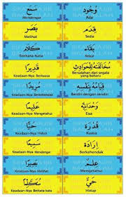 Wujud merupakan sifat wajib allah yang pertama. Image Result For Sifat Wajib Allah Quran Text Allah Quran