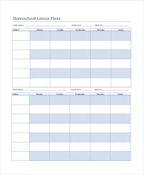 Printable Lesson Plan 7 Free Word Pdf Documents Download Homeschool Lesson Plans Template Homeschool Lesson Plans Weekly Lesson Plan Template