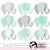 Green Gender Neutral Baby Shower Decorations