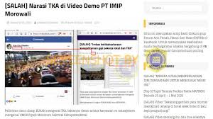 Di sini, kamu bisa mempelajari cara mengirim lamaran lewat email ke perusahaan atau instansi tujuan kamu. Salah Video Demo Tka China Di Morowali Turnbackhoax Id