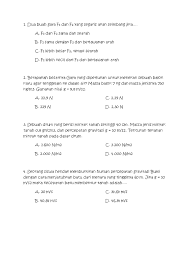 Soal osn ipa smp tahun 2019 dan pembahasannya. Soal Soal Olimpiade Fisika Smp