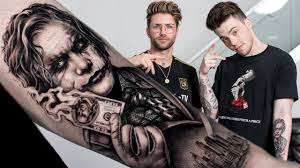 The joker represents a rebellious nature that can't be controlled by anyone. Joker Tattoo Time Lapse Faze Adapt Youtube