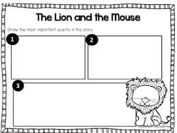 The Lion And The Mouse Fable Lion And The Mouse Activities For 1st Graders Fables Activities