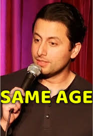 Stand-Up Comedy about Dating in Same Age Relationships