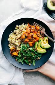 Farro, frekkeh, wild rice and couscous would make awesome substitutes and in a large bowl, add the cooked quinoa, butternut squash, chopped kale/spinach, rinsed chickpeas with. Roasted Butternut Squash Couscous Bowls Chelsea S Messy Apron