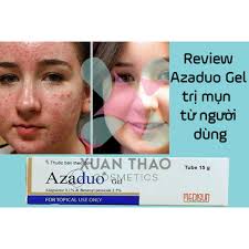 Gel Trị Mụn Medisun Azaduo Gel Adapalene 0.1% và Bezoyl Peroxide 2.5% 15g