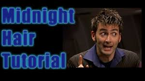 I've been telling him this for about a week, even making him style it like that on purpose. The Midnight Hairstyle Ultimate Tennant Hair Tutorial 7 David Tennant Hair Youtube