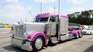 Peterbilt Pink Truck Wallpapers Trucks Big Rig Trucks Peterbilt Trucks