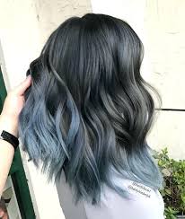 Image Result For Gimme The Blues Bold Blue Highlights Ombre Hair Color Grey Hair Color Hair Styles