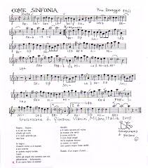 verse am g g9 f c em/b vorrei farti cento cose ma non so da dove iniziare, ti vorrei viziare am g g9 f c la musica non c'è. Come Sinfonia Testo E Musica Di Pino Donaggio 1961 Trascrizione Di Giovanni Vianini Milano Italia 2015 Musica Milano