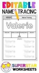 Free Editable Name Tracing Worksheets Great For Extra Name Tracing Practice For Preschoolers And Students Name Tracing Worksheets Name Tracing Preschool Names