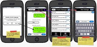 Mobile App Moodledocs Iphone Mockup Mobile App Mobile Application