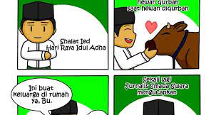 ‫ﺍﻟﺴﻼﻡ ﻋﻠﻴﻜﻢ ﻭﺭﲪﺔ ﺍﷲ ﻭﺑﺮﻛﺎﺗﻪ‬. Jurnalis Smada Swara Komik Smada Strip Vol 2 Hari Raya Idul Adha
