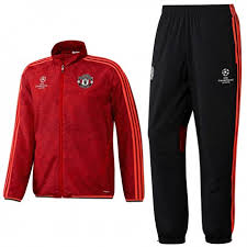 Die preise werden mehrfach am tag aktualisiert. Manchester United Ucl Prasentation Trainingsanzug 2015 16 Rot Adidas Sportingplus Net