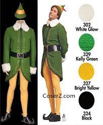 Professional Buddy The Elf Costume For Men Women Princessteam Buddy The Elf Costume Elf Costume Buddy The Elf
