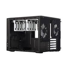 Uatx is 9.4 x 9.4 (244 × 244 mm) motherboard and psu can not be stacked. Node 804 Fractal Design