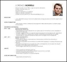 Modello Curriculum Vitae Direttore Amministrativo Livecareer