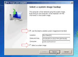 The server install goes on the fileserver and you configure it to the backup folder with the permissions, then once you install the clients they will autodiscover the server and start backing up to the backup store. Restore Your Computer From A System Image Backup