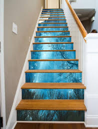 Paint colors for staircase walls. 37 Smart Painted Stairs Ideas To Uplifting Your Inspiration