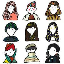 ayaka watanabeさんの作品一覧 似顔絵 かわいい かわいい図面 キュートなアート