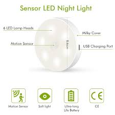 Worth mentioning is that the minimum distance. White 2 Pack Juwari Night Light Motion Sensor Lights Usb Rechargeable Battery Powered Light Under Cabinet Lights For Closet Hallway Bedroom Kitchen Stairs Home Kitchen Ecog Home Garden Store