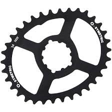 Remember what makes a gear feel large is the size of the deadspot area as you suffer with dragging the gear through the bottom and top dead centre. O Symetric Mtb Single Narrow Wide Direct Mount Chainring 6mm Offset Sram Xx1
