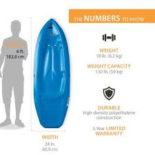 Lifetime youth wave kayak with paddle. Lifetime Wave 60 Youth Kayak Paddle Included